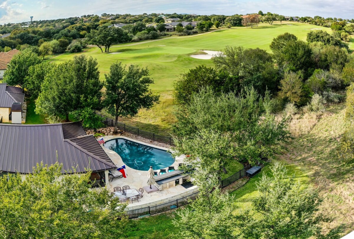 Golf Course House | Pool | Outdoor Living Oasis