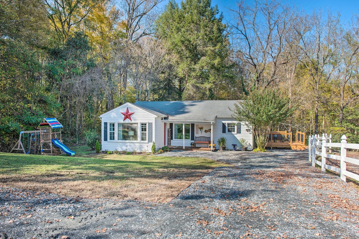 Peaceful Renovated Home with Deck on Half Acre!