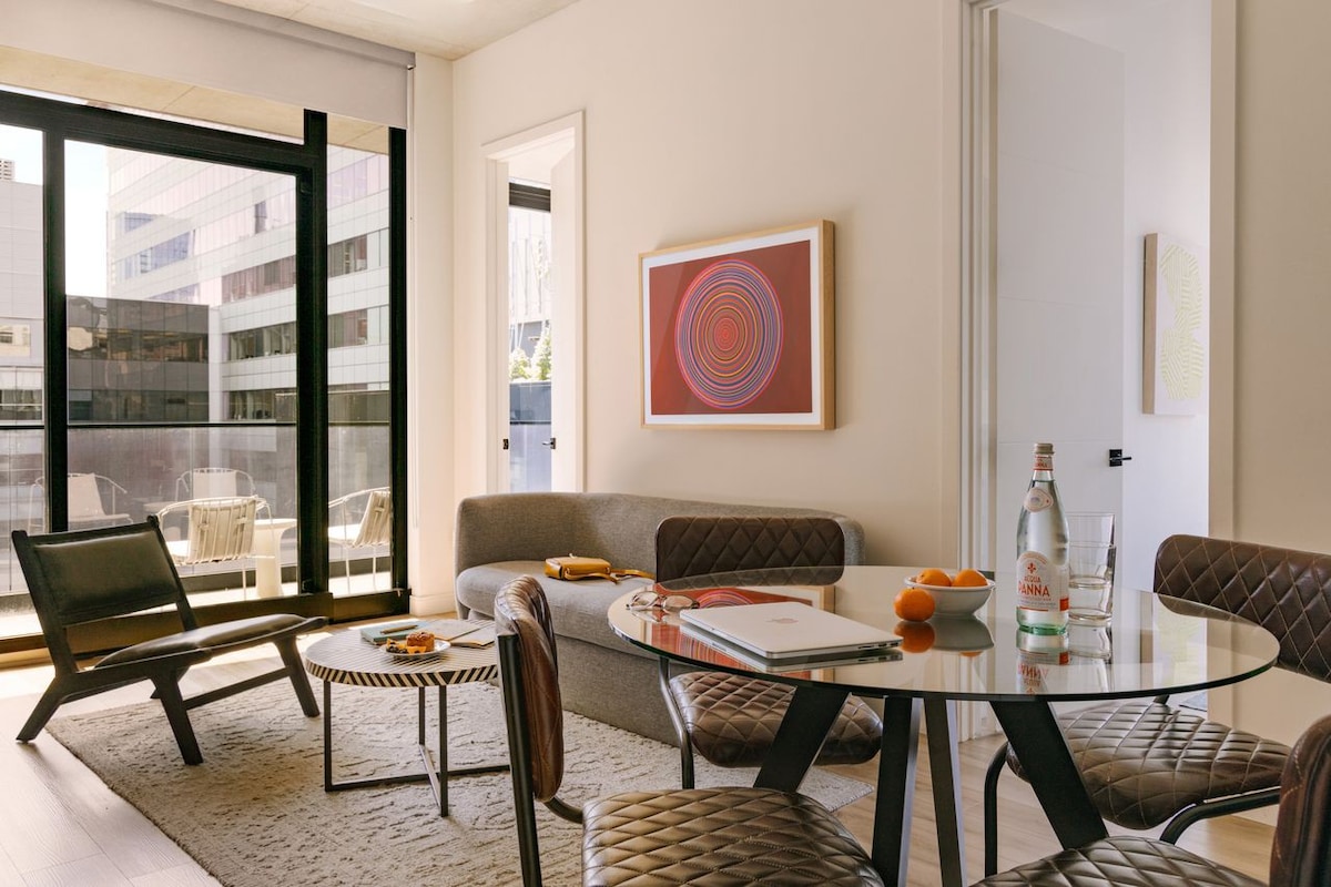 Sonder Maisonneuve |带阳台的高级2卧室公寓