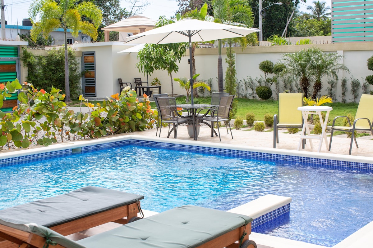 Villa Alida  @Nagua +Pool+ Beach +DailyMaid & BBQ