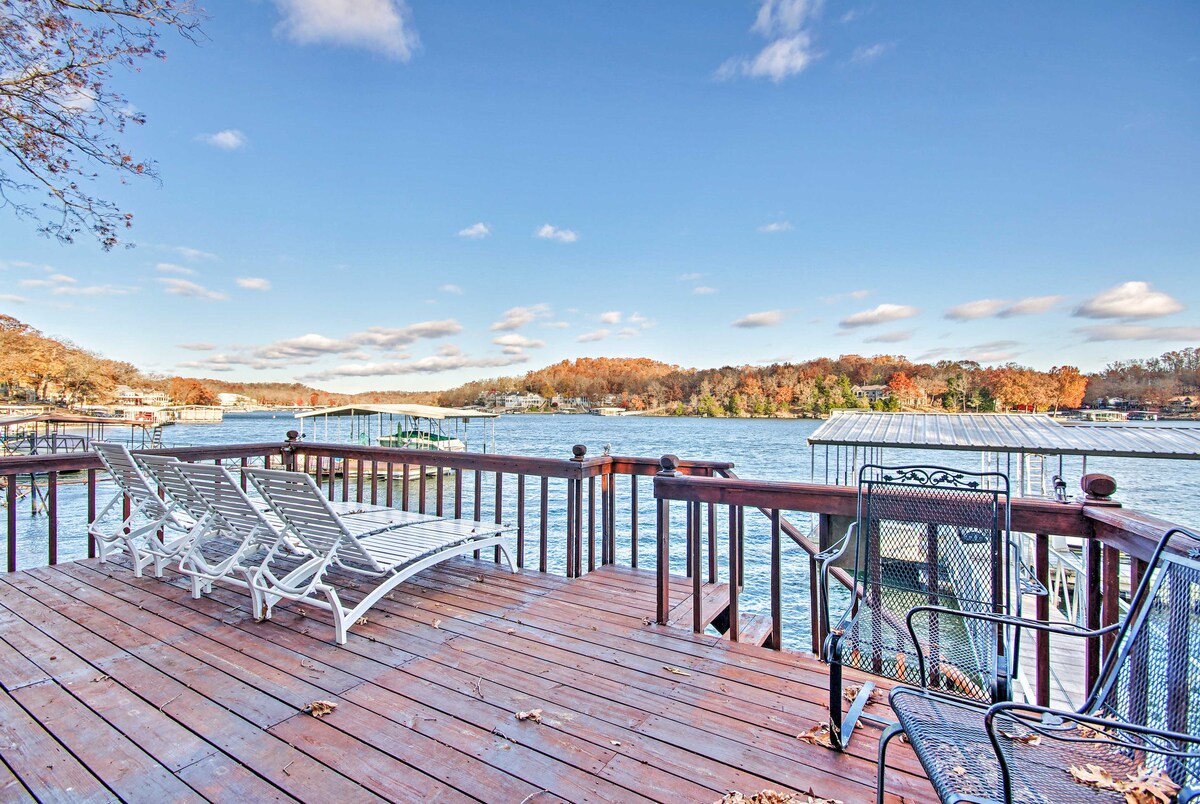 Lake of the Ozarks Home w/ Private Dock