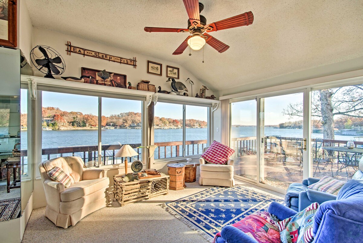 Lake of the Ozarks Home w/ Private Dock