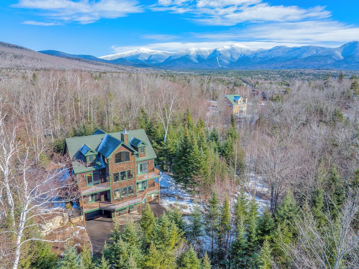 AL132 Spacious private home, ski views, privacy!