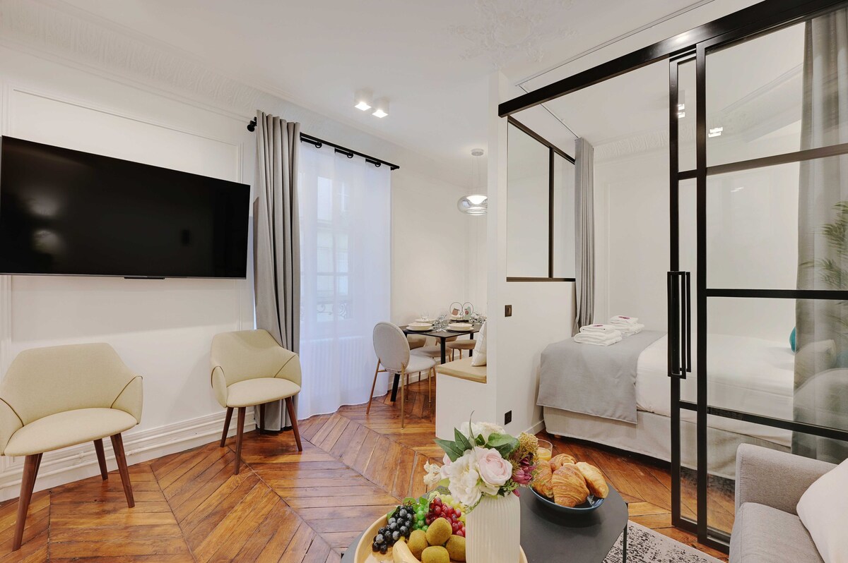 令人惊叹的公寓2卧室/6P - Gare圣拉扎尔车站- G