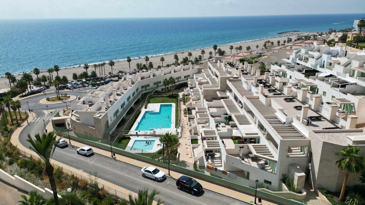 Apartamento La Invencible Mojacar  1ª Línea  Playa