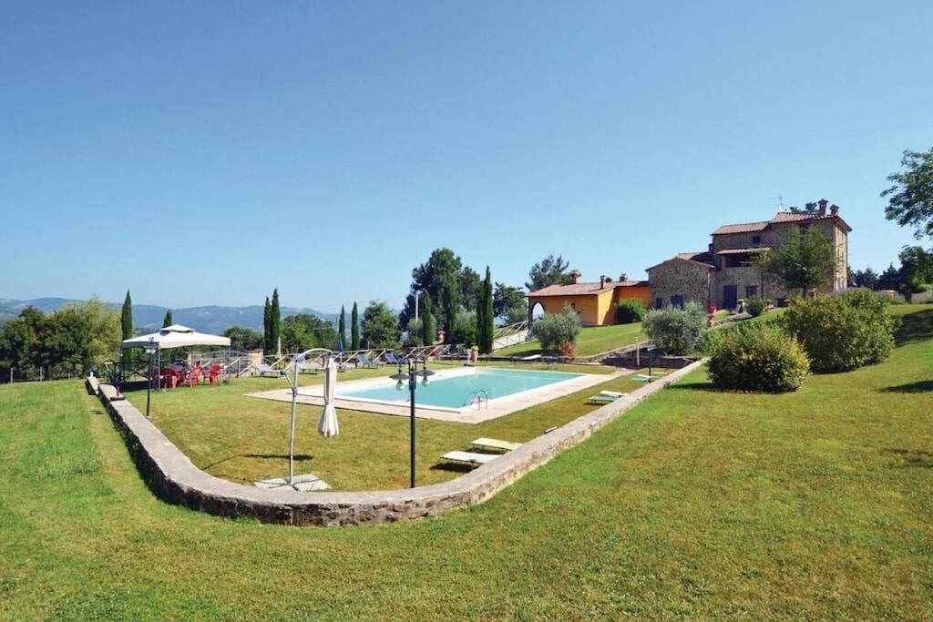 Citta di Castello带私人泳池的度假屋