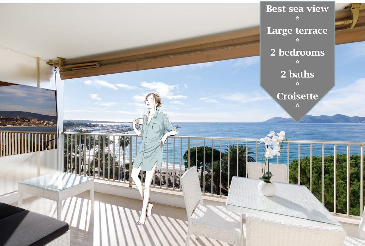 On La Croisette deluxe 2 bedrooms 2 baths