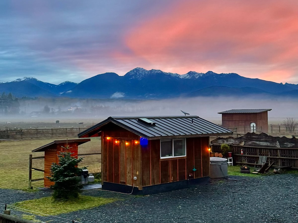 Blue Moon微型住宅，桑拿房， HT