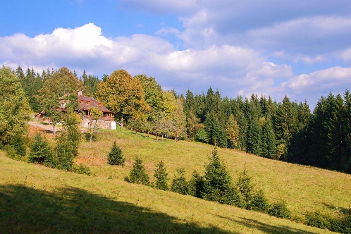 Tara, a stunning Historic log Farmhouse in Europe’s biggest Nature Reserve