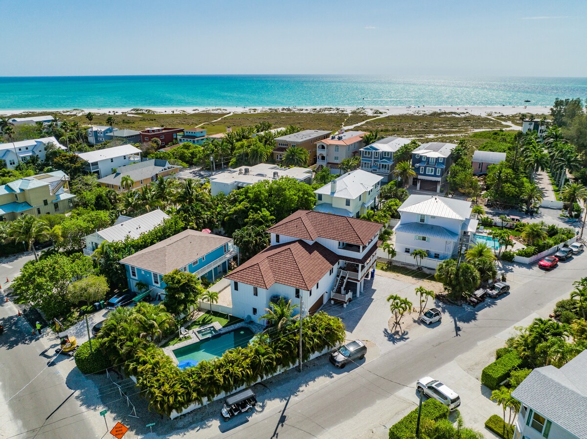 Heated Pool and Spa - A Bean Point Paradise