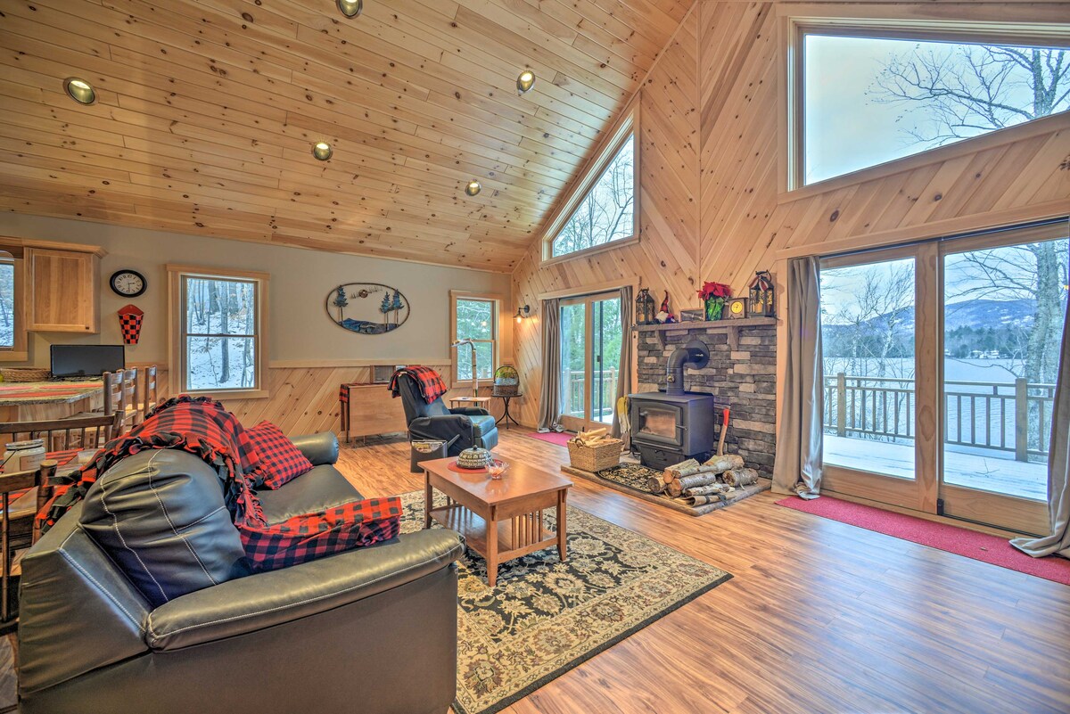Spacious Cabin on Silver Lake: Hike & Ski!