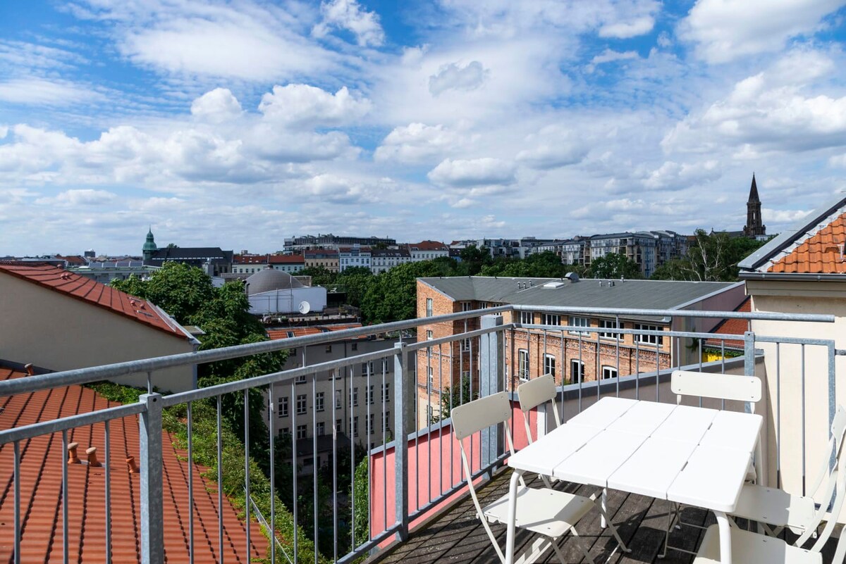 城市屋顶公寓-柏林米特-空调