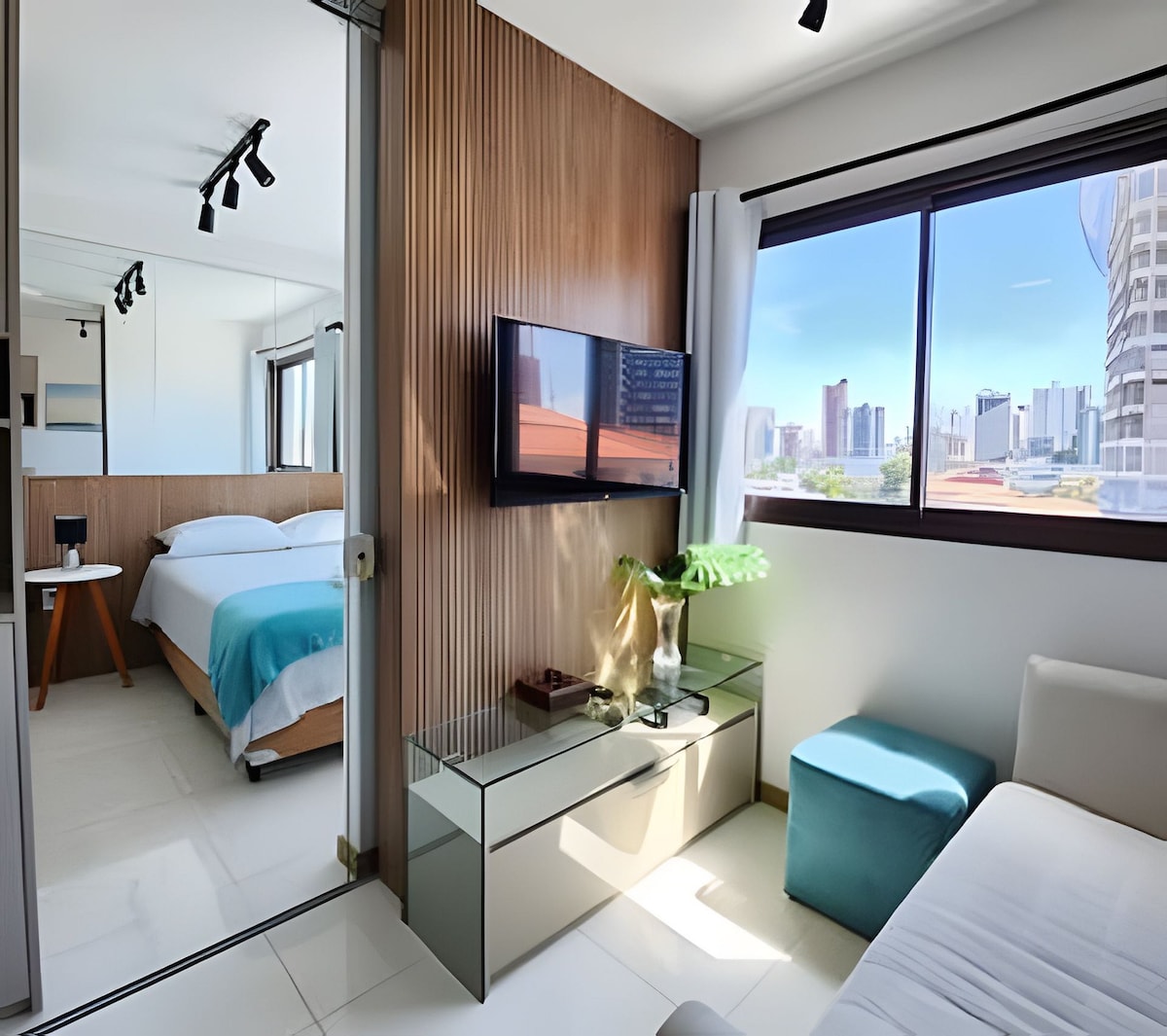 公寓卧室和客厅-萨尔瓦多的最佳位置