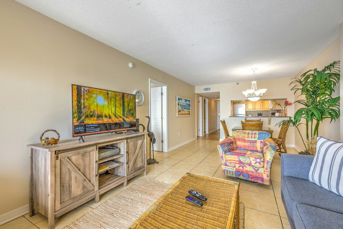 2BR Oceanfront | 7th-Floor | Central AC | Pool