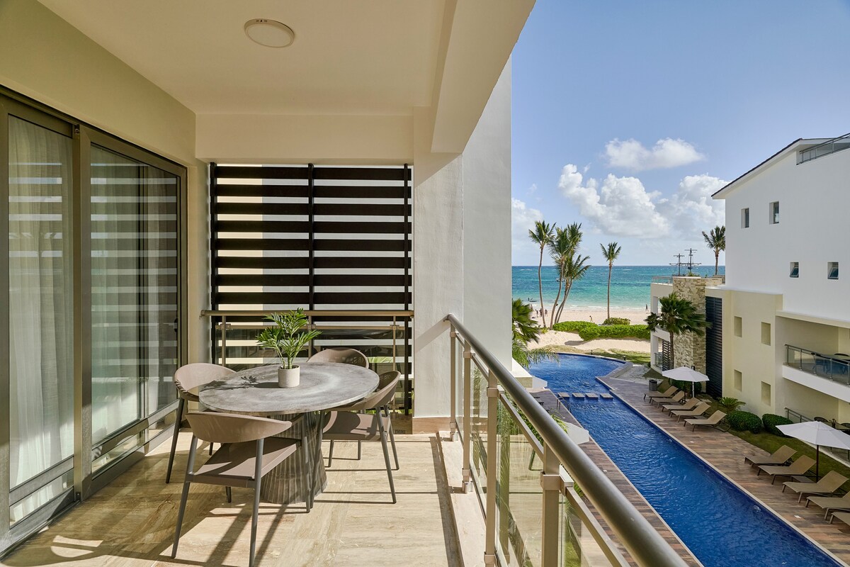 海滩公寓（有海景B-301 @ Costa Atlantica ）