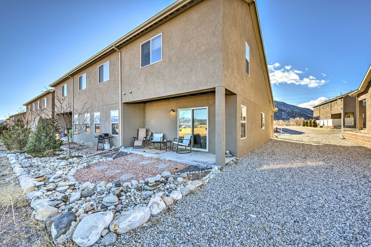 Modern Poncha Springs Townhome w/ Mtn Views!