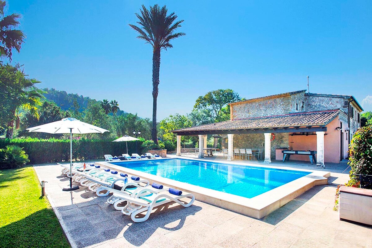 ***POLLENSA*** Private Pool | A/C | WIFI | BBQ