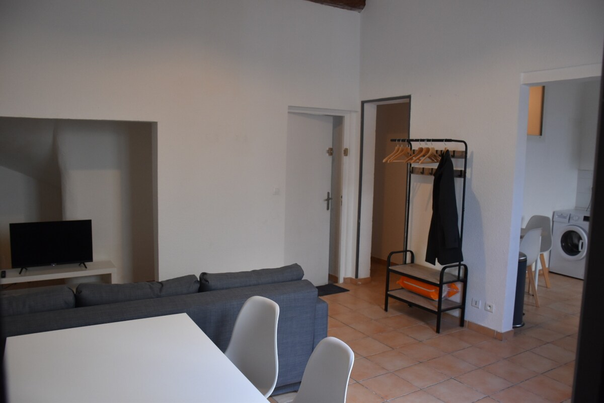 2 bedrooms apartment Lézignan Downtown Courtyard