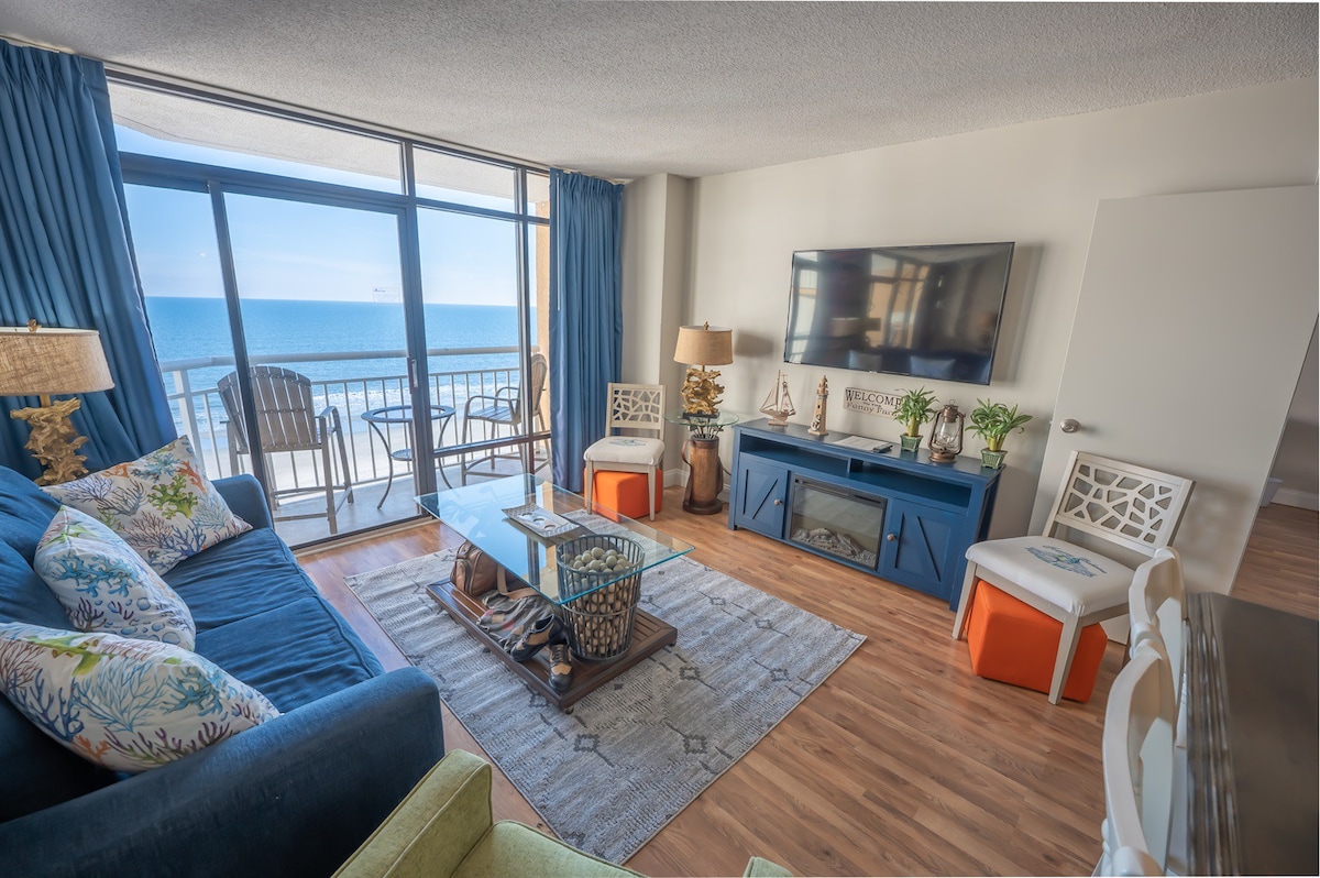 Direct 2 BR Oceanfront, High Floor, Ocean Annies!