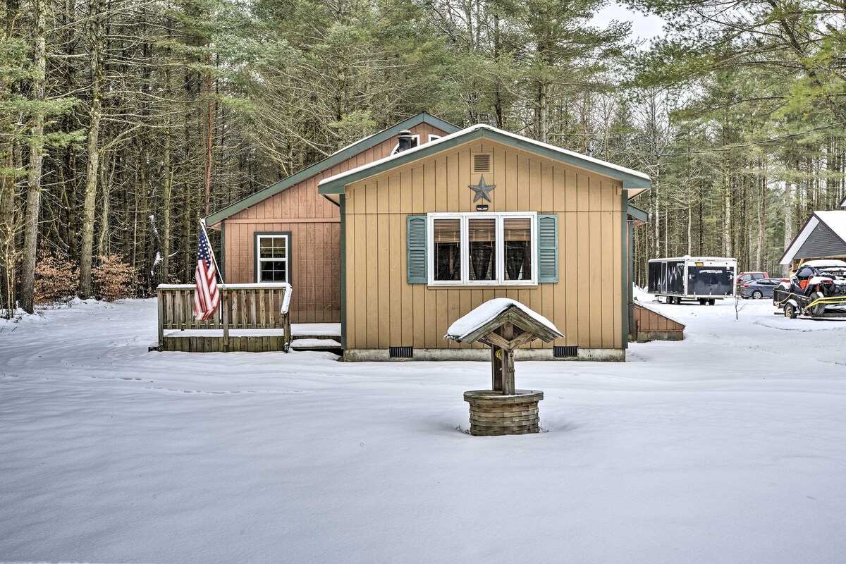 Pet-Friendly Brantingham Cabin by ATV Trails