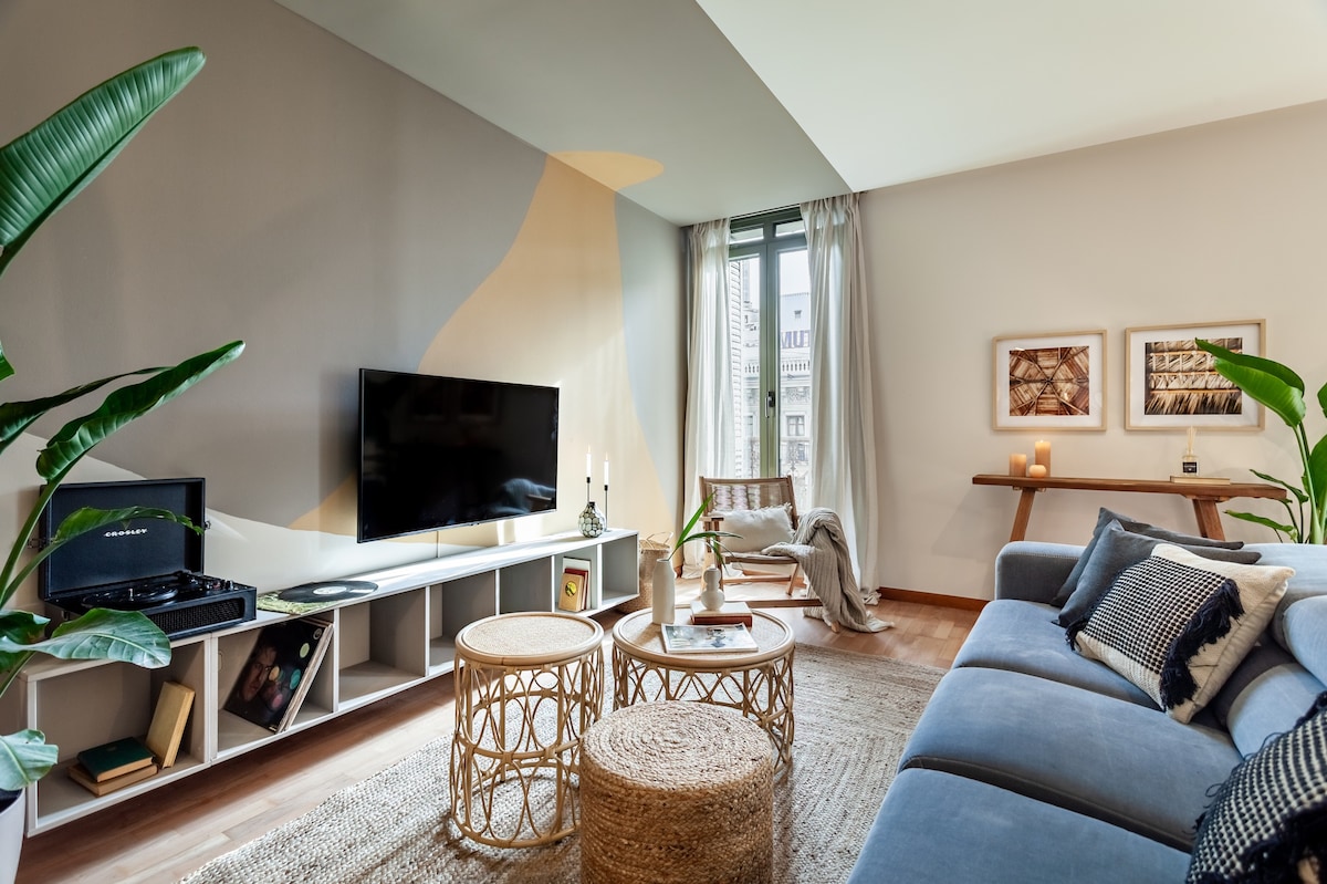 Sipura - 2 bedrooms and balcony in Eixample Dreta