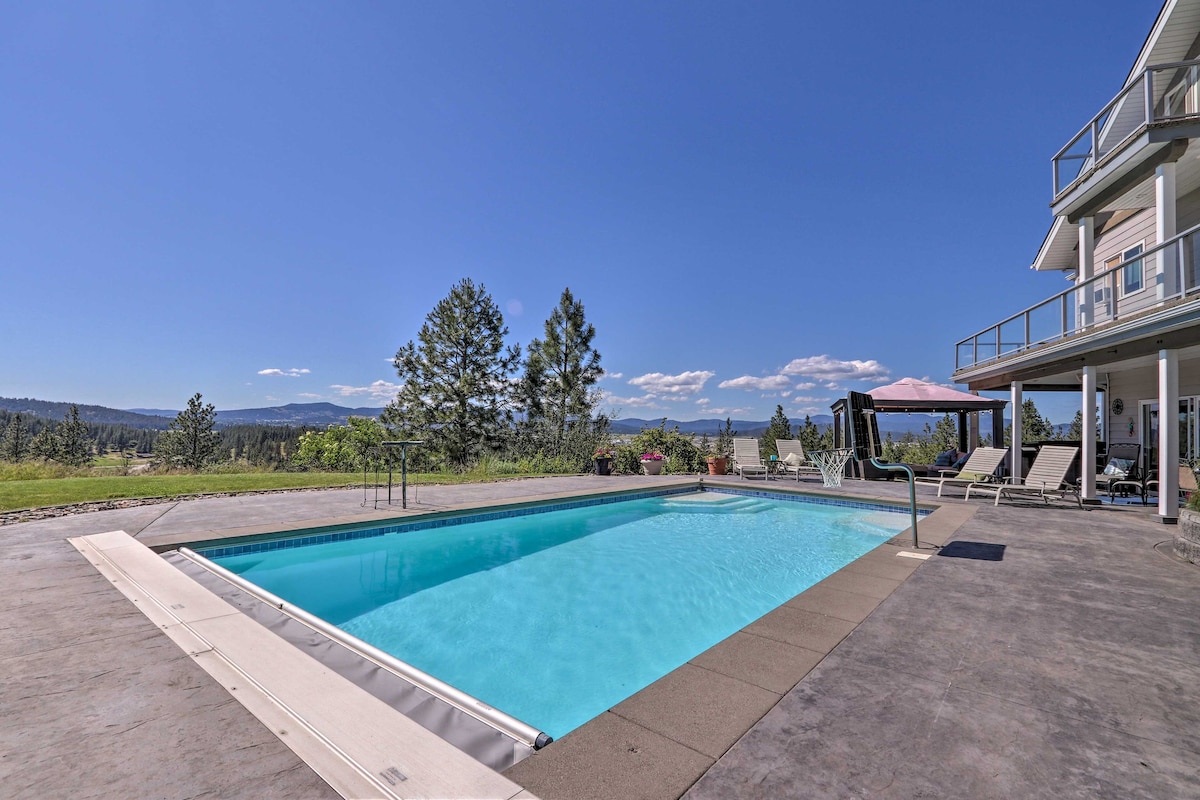 Secluded Home w/ Pool ~ 14 Mi to Coeur d'Alene!