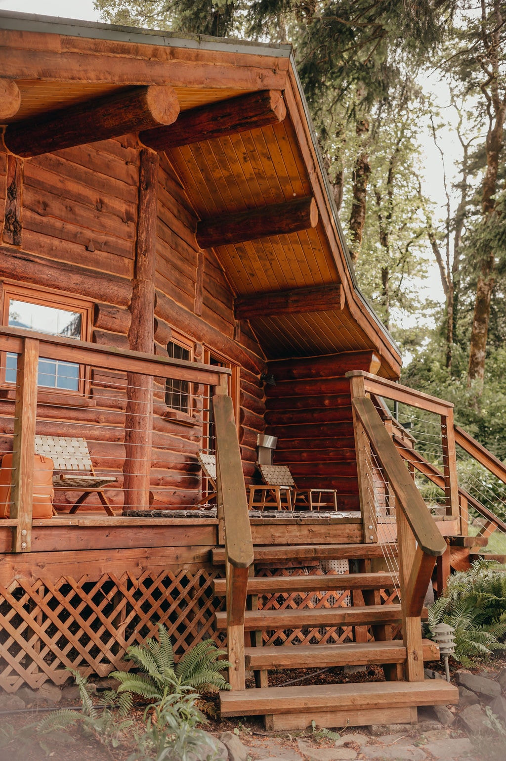 Spruce Cabin at Wilder and Pine Riverside Cabins