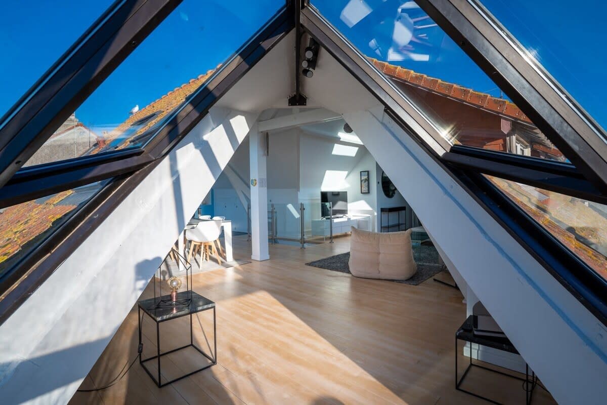Sublime loft for 6 people in the heart of the city