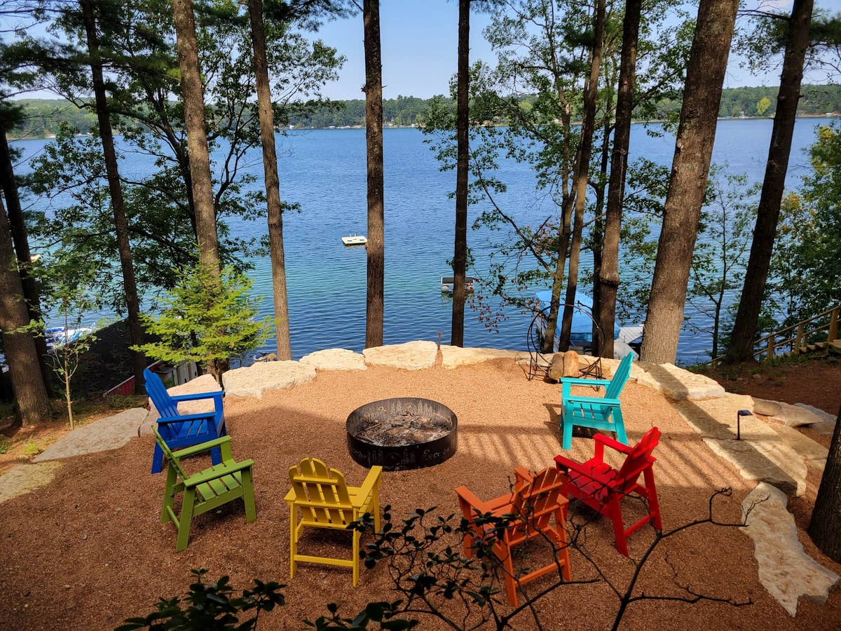 Long Lake Escape/Pontoon/Jet ski Rental/Hot Tub!