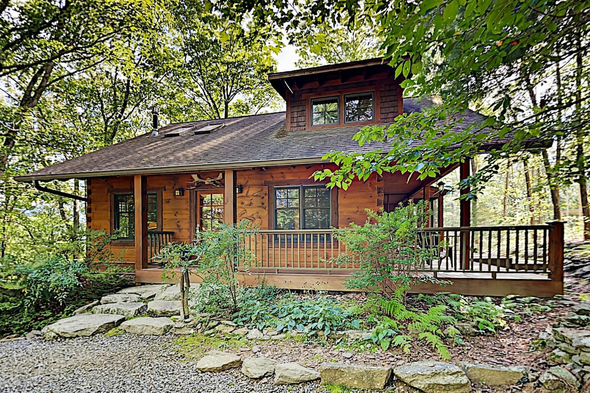 Cabins 5BR Mountainview | Fireplace | Patio