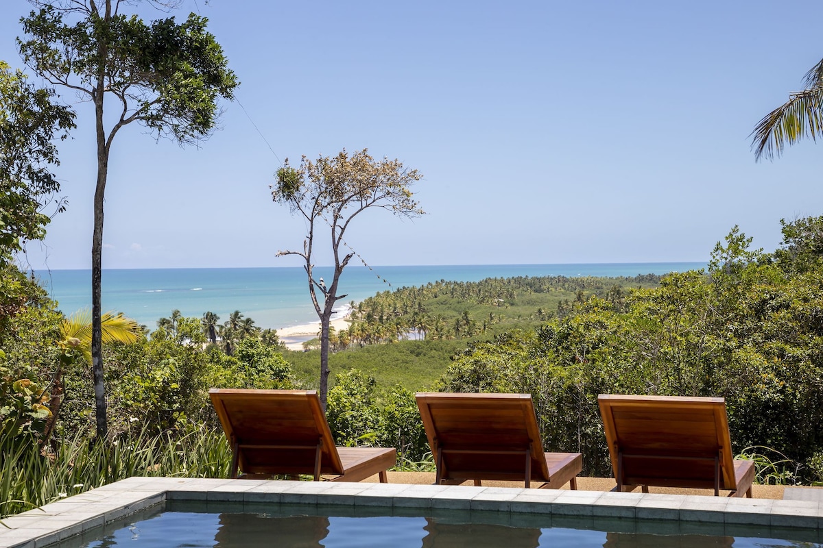 Bah014 - Beautiful villa with pool and sea view in Trancoso