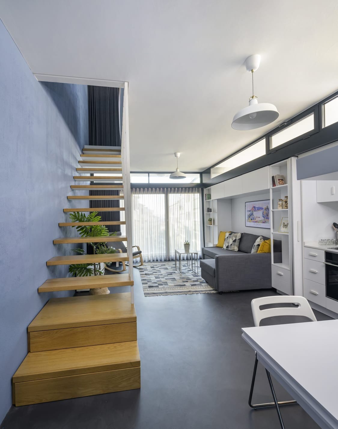 Bright Modern Design New Duplex Loft + Patio! #145