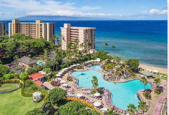 拉海纳海岸度假屋（ Lahaina Coastal Retreat ） ： 2卧室风景。