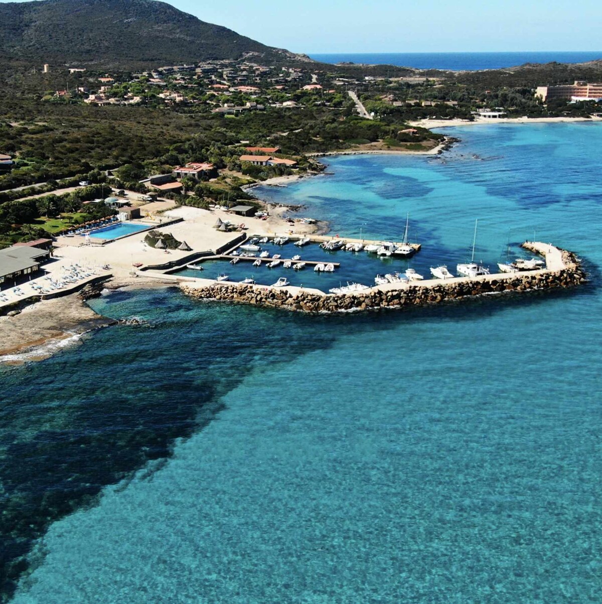 Villa Vespucci sul mare della spiaggia della Pelos