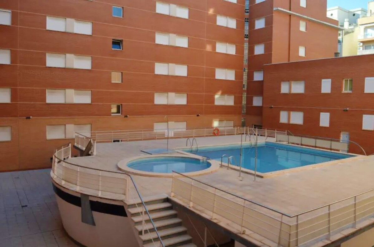 Apartement for 4 ppl. with shared pool and balcony