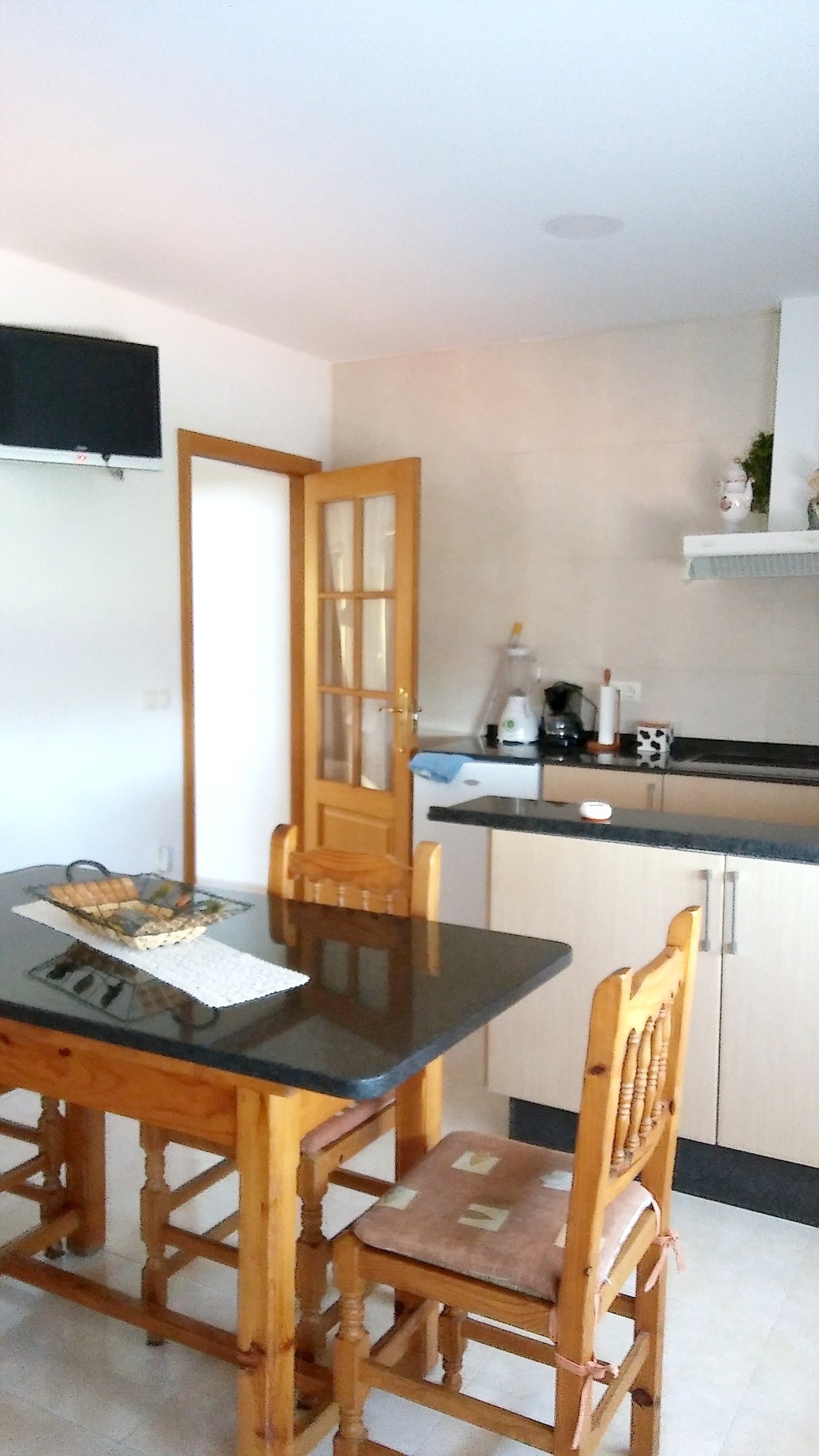 Appartement 1 km away from the beach for 4 ppl.