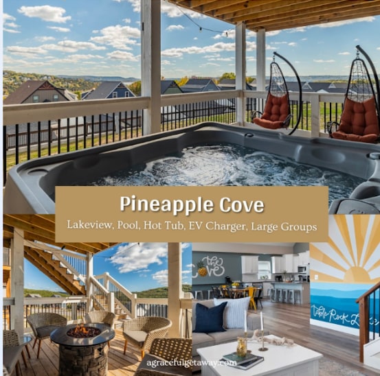 Pineapple Paradise:Lakeview,Pool,Hot Tub,EV Charge