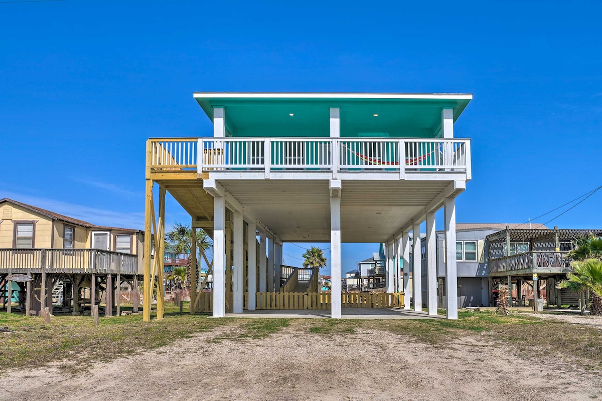 Coastal Surfside Beach Home w/ Ocean Views!