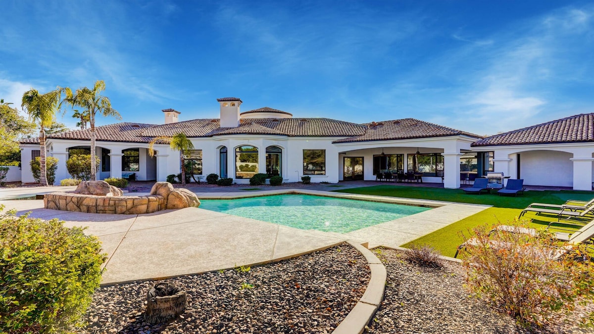 Villa del Sol Amazing & Luxurious Home AZ Oasis
