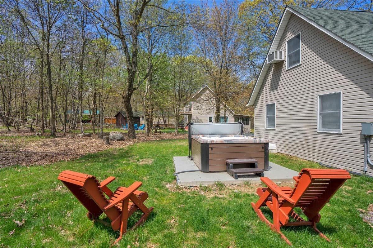 Pocono Chalet | Hot Tub | Fireplace | W/D