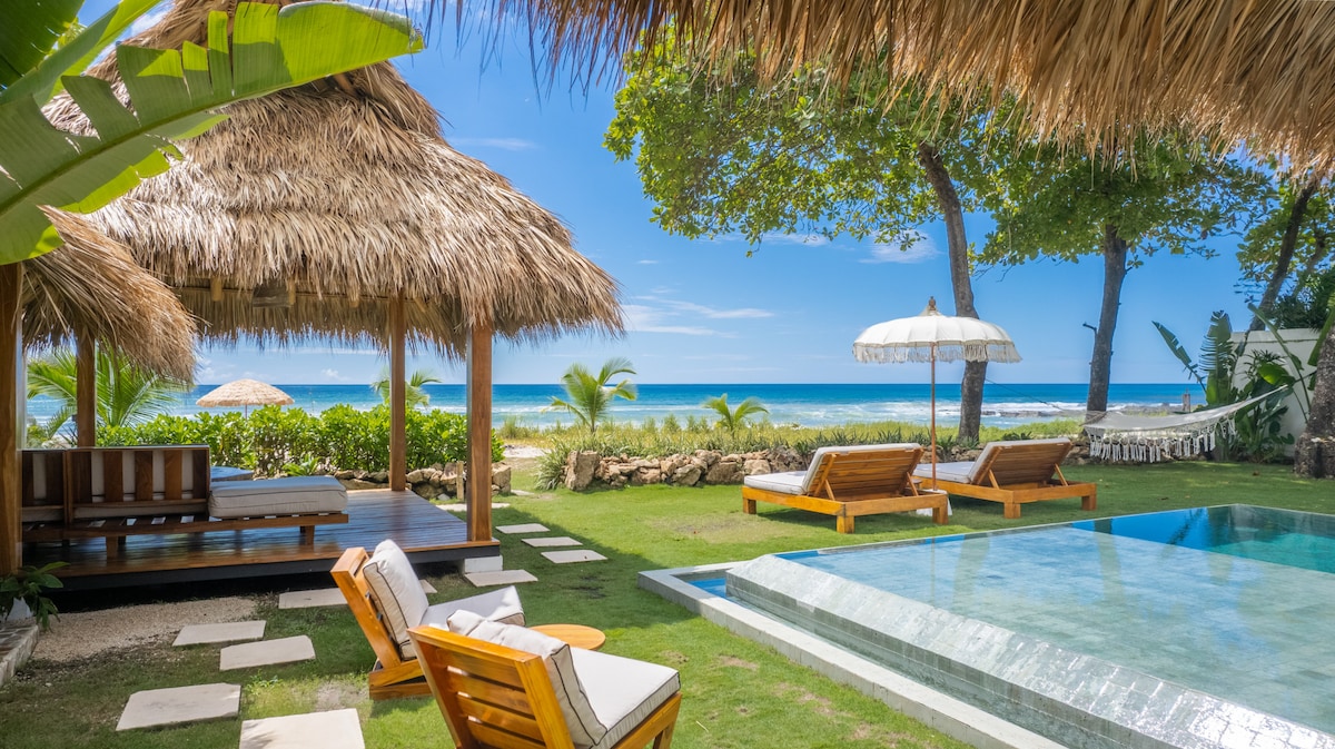 Incredible Casa Milya! Beachfront Luxury Living