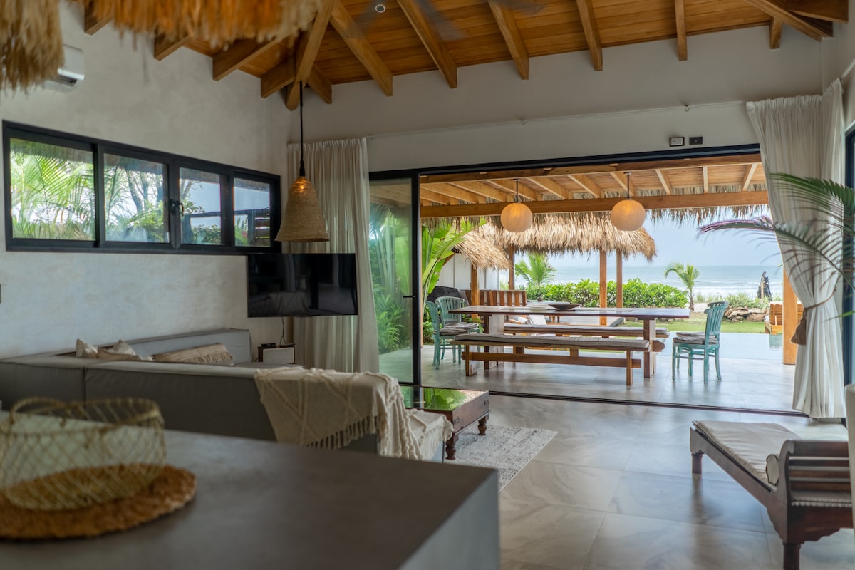 Incredible Casa Milya! Beachfront Luxury Living