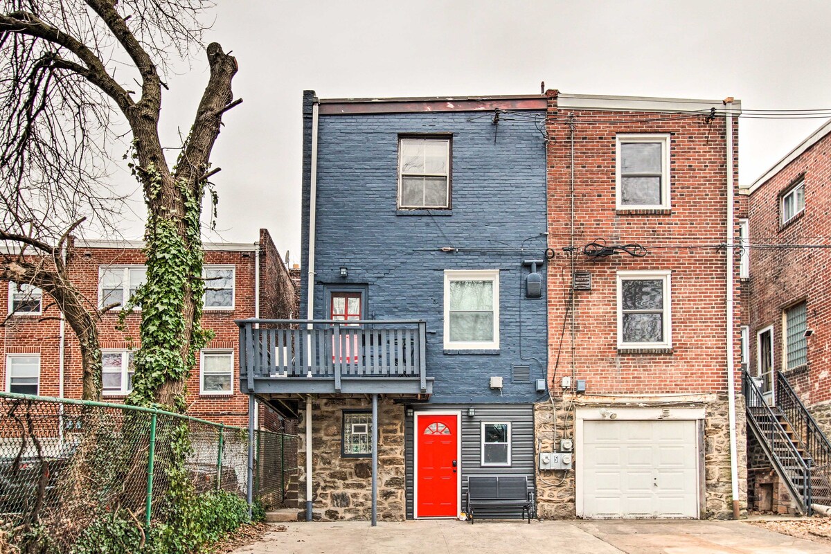 Artsy Philadelphia Studio ~ 7 Mi to Downtown!