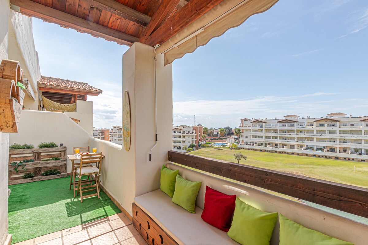 Precioso apartamento con vistas a Arenal golf