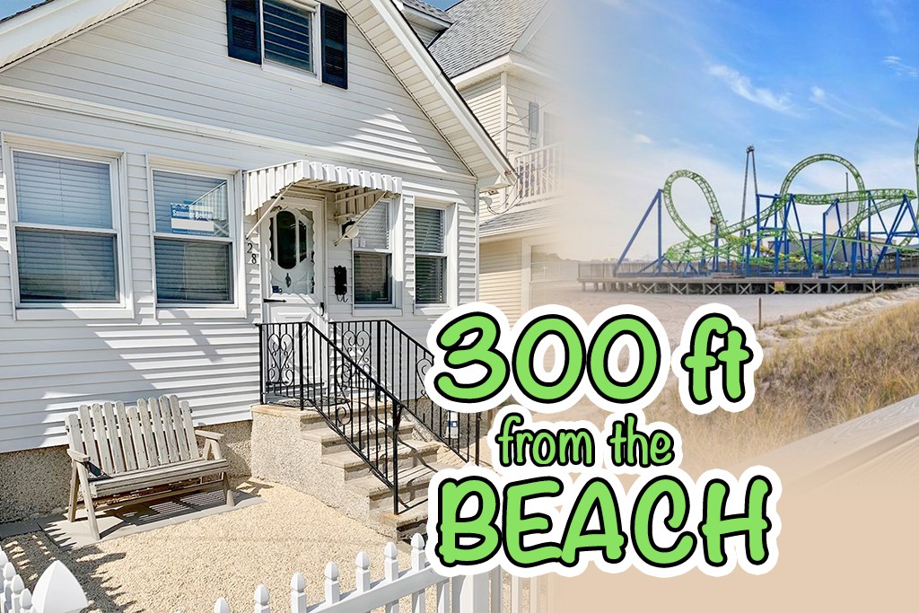 Cute cottage 300ft to beach, off st parking