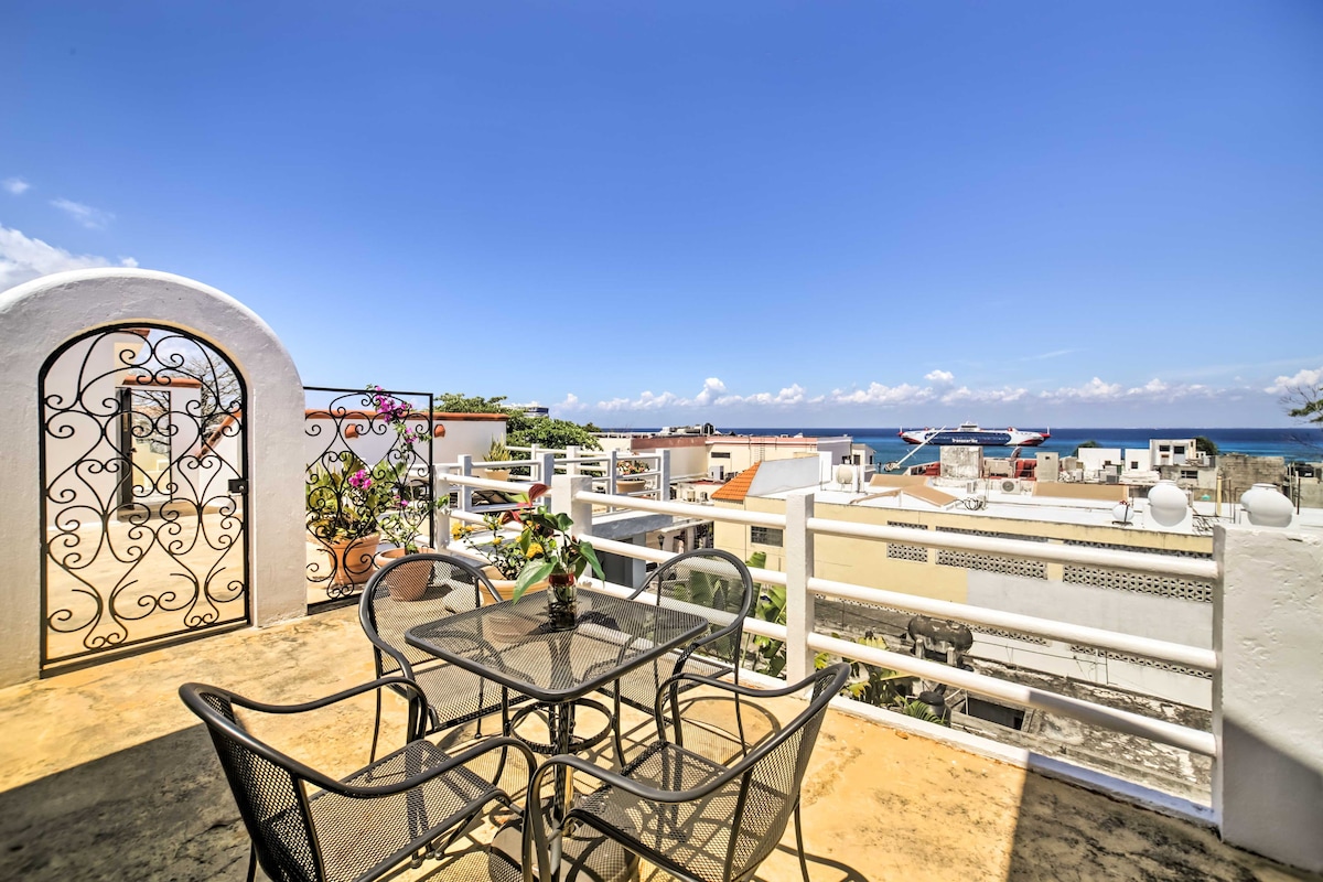 Gorgeous Penthouse Villa w/ Deck & Ocean Views!