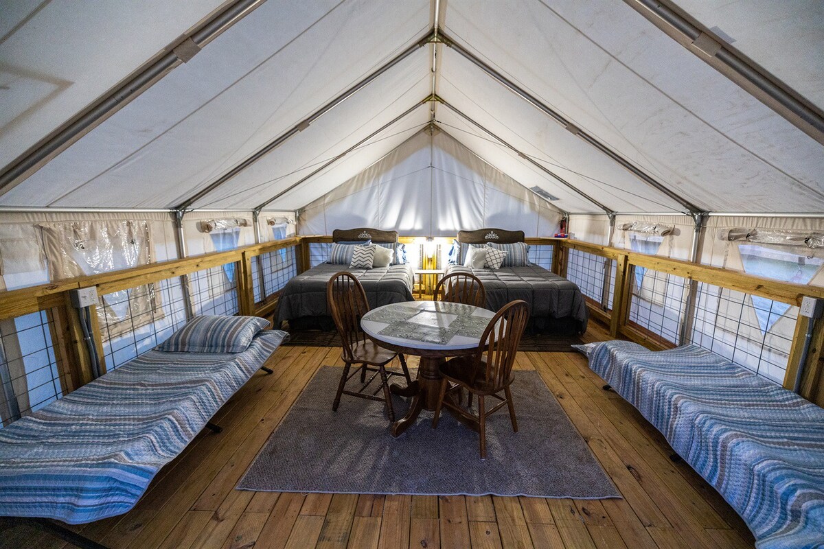 Rooster Tent @ Rusty's Roost River Camp 2