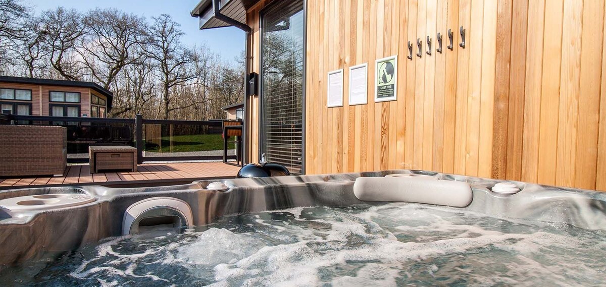 Holly Lodge |可入住6人-热水浴缸，适合狗狗入住- 5星级游览英格兰