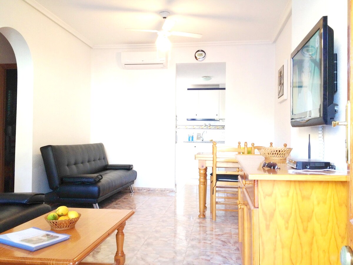 Apartement for 6 ppl. with shared pool and terrace
