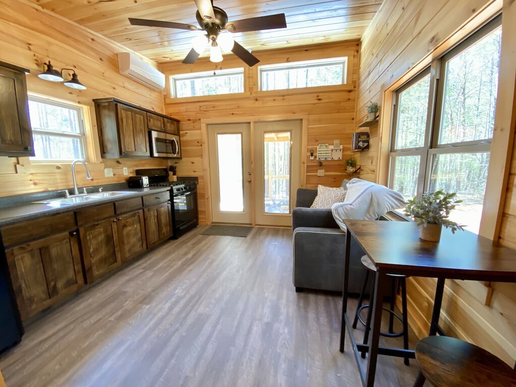 Tiny Home on 23 Private Lake Front Acres